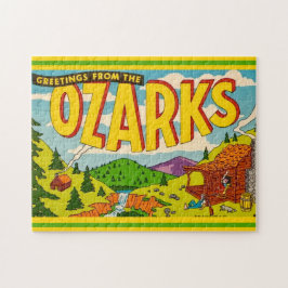 Ozarks-Gruß 11x14