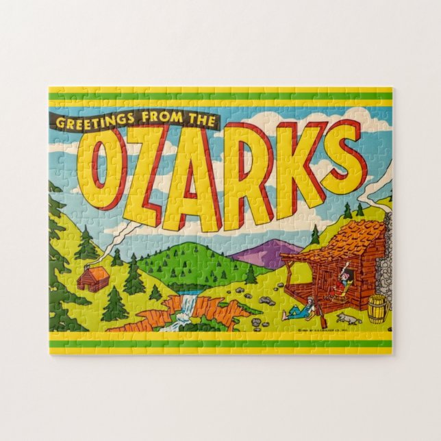 Ozarks-Gruß 11x14 (Horizontal)