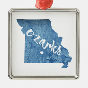 Ozarks, Missouri Ornament Aus Metall