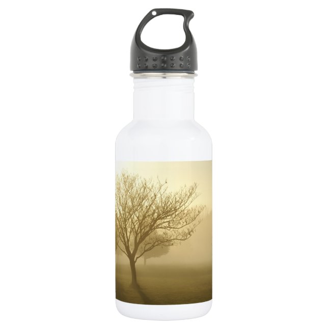 Ozarks Misty Golden Morning Edelstahlflasche (Vorderseite)
