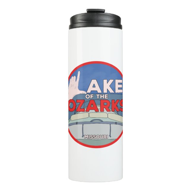 Ozarksee Thermosbecher (Vorderseite)