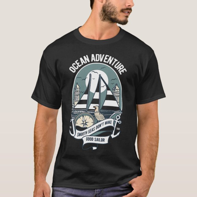 Ozean-Abenteuer T-Shirt (Vorderseite)