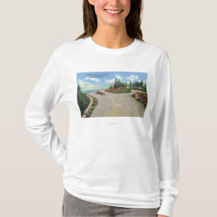 Ozean-Antriebs-Doppelt-Plattform-Straßen-Ansicht T-Shirt