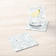 Ozean Aqua Wellen Untersetzer