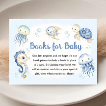 Ozean-Baby-Party Bücher für Baby Jungen unter dem 