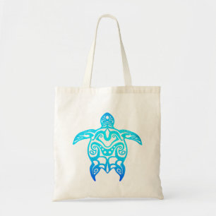 Ozean-Blau-Stammes- Schildkröte Tragetasche