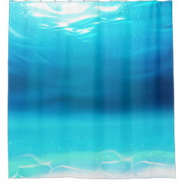 Ozean Blau Wasser Duschvorhang