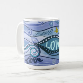 Ozean der Liebe Zeitgenössische Kunst Kaffeetasse
