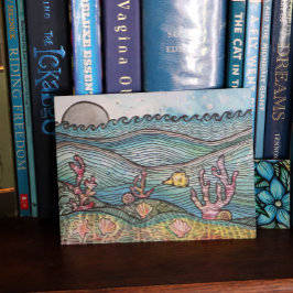 Ozean Feiertagspostkarte