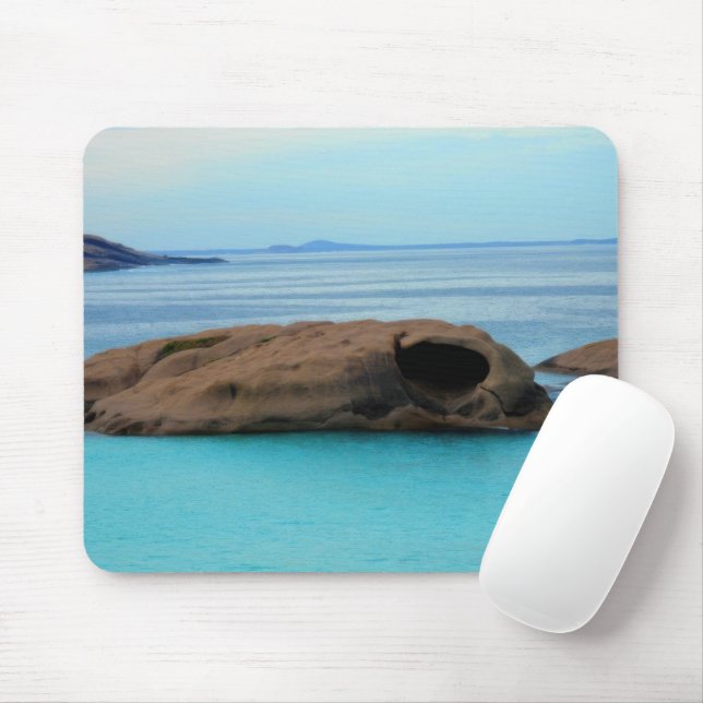 Ozean-Fels-Landschaft Mousepad (Mit Mouse)