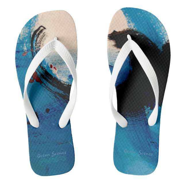 Ozean Flip Flops (Fußbett)