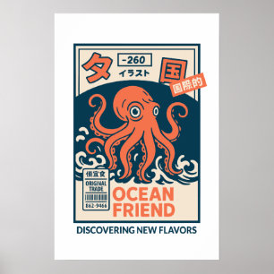 Ozean Freund Poster