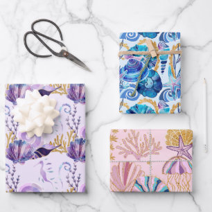 Ozean Geschenkpapier Set