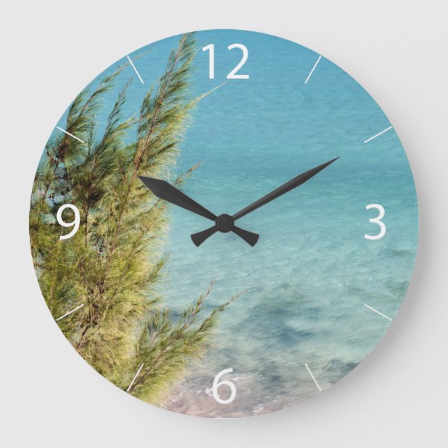 Ozean Große Wanduhr (Vorderseite)