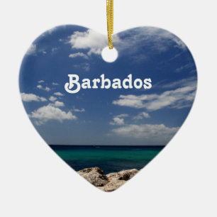 Ozean in Barbados Keramik Ornament