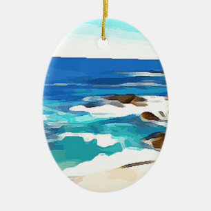 Ozean in Carmel Keramikornament