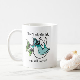 Ozean-inspirierte Mode spricht nicht mit Fischen  Kaffeetasse