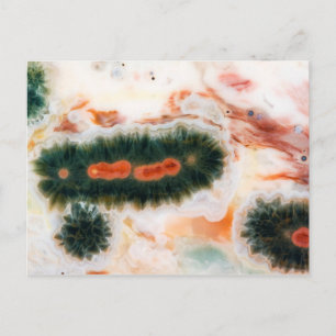 Ozean-Jasper-Stein gefunden in Madagaskar Postkarte
