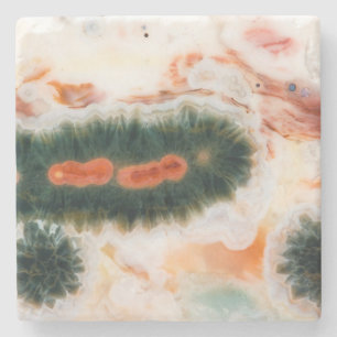 Ozean-Jasper-Stein gefunden in Madagaskar Steinuntersetzer