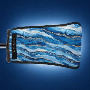 Ozean-Juwel-Achat Personalisiert Golf Headcover