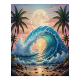 Ozean Magie Poster