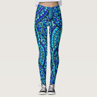 Ozean-Mandalas Leggings