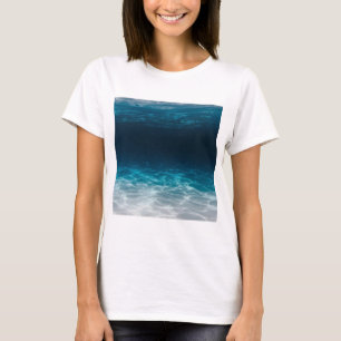 Ozean Meerwasser unter dem Meer T-Shirt