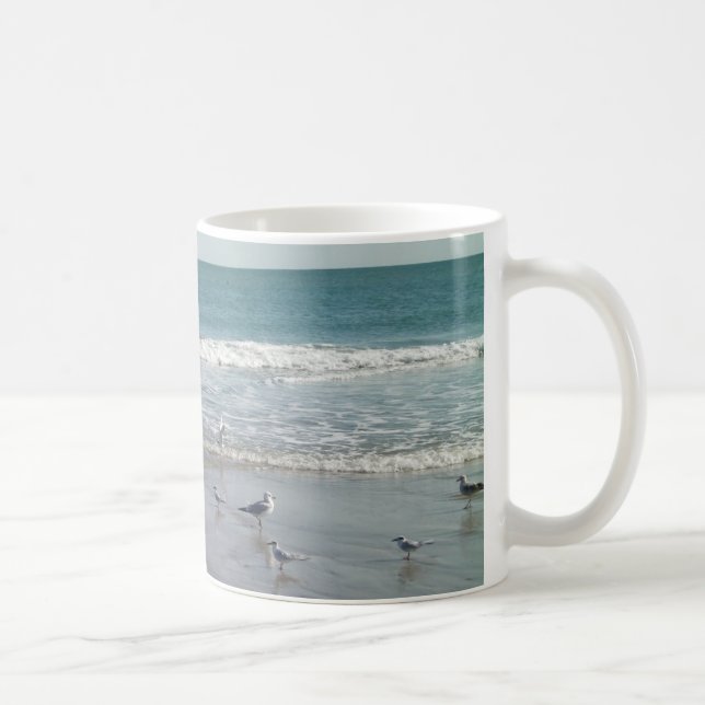 Ozean mit der Seemöwe-Tasse Kaffeetasse (Rechts)