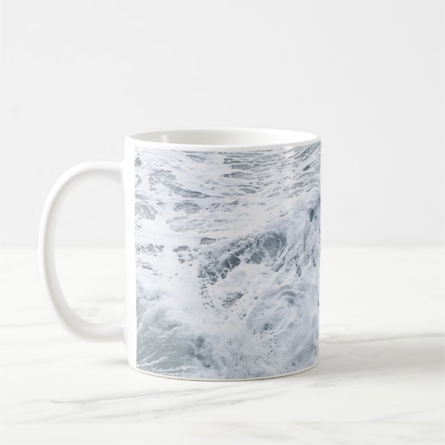 Ozean mit Welle Kaffeetasse (Links)