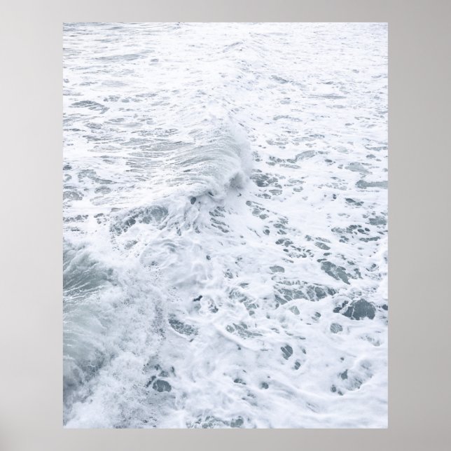 Ozean mit Welle Poster (Vorne)