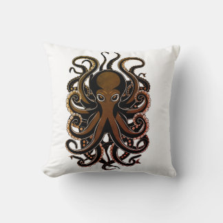 Ozean-Mystik-Oktopus-Design Kissen