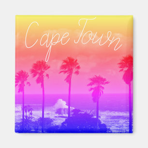 Ozean-Panorama-Magnet Cape Towns ZA Südafrika Magnet