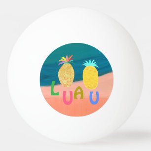 Ozean-Pineapple-Luau Tischtennisball