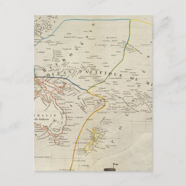 Ozean Postkarte (Vorderseite)