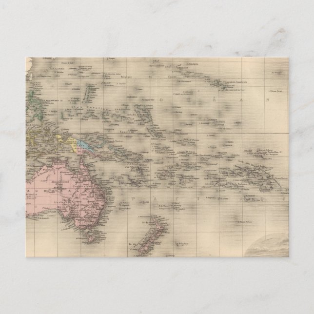 Ozean Postkarte (Vorderseite)