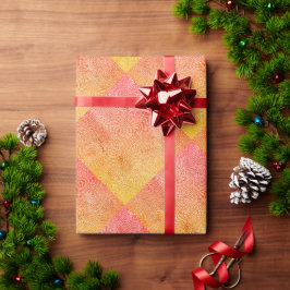 Ozean Rhythmen Warm Geschenkpapier