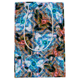 Ozean-Rose-Kaleidoskop Mittlere Geschenktüte