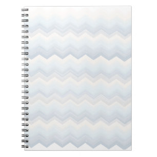 Ozean schattiert den Zickzack Watercolor Notizblock