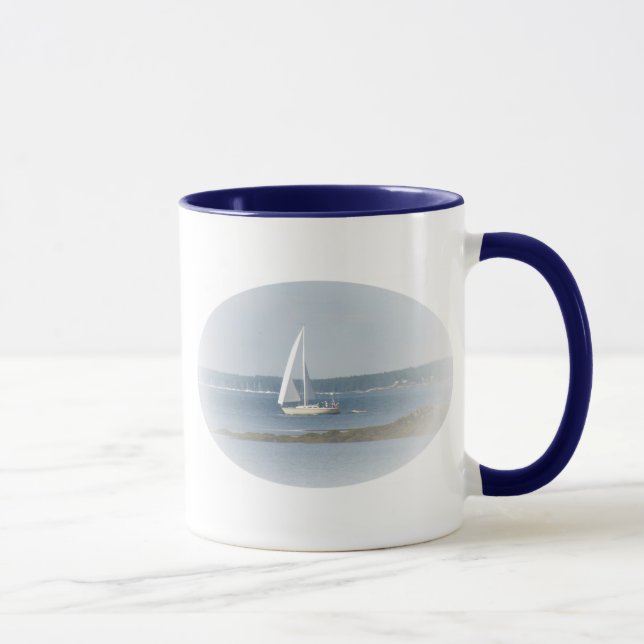 Ozean-Segel-Tasse Tasse (Rechts)