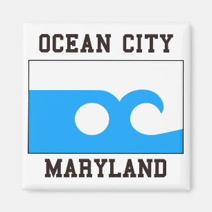 Ozean-Stadt Maryland Magnet
