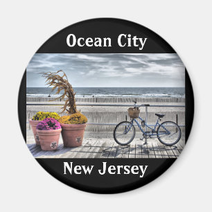 Ozean-Stadt, New-Jersey Magnet