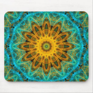 Ozean-Stern-Mandala Mousepad