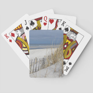Ozean-Strand auf Cape Cod Spielkarten