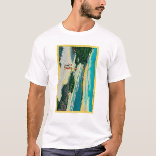 Ozean-Strand bei Carmel, CACarmel, CA T-Shirt