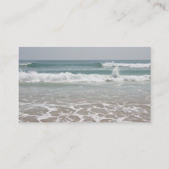 Ozean-Tanzen-Visitenkarte Visitenkarte (Vorderseite)