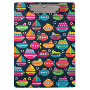 Ozean-Transport-Muster Klemmbrett