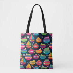 Ozean-Transport-Muster Tasche