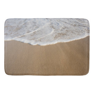 Ozean-Tünche auf Strand-Badezimmer-Matte Badematte