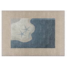 Ozean und Starfish Schneidebrett