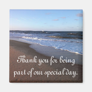 Ozean-und Strand-Thema Magnet